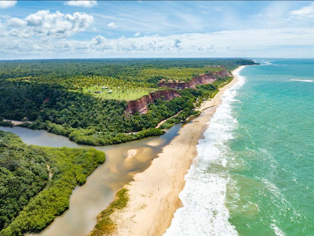 Taípe · o território, visto do alto